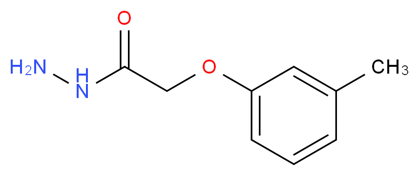 m-Tolyloxy-acetic acid hydrazide_分子结构_CAS_36304-38-8)