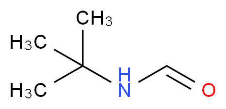 N-叔丁基甲酰胺_分子结构_CAS_2425-74-3)