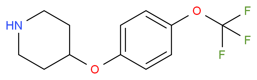 4-[4-(三氟甲氧基)苯氧基]哌啶_分子结构_CAS_287952-67-4)