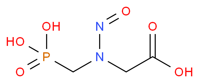 N-Nitroso-N-(phosphonomethyl)glycine _分子结构_CAS_56516-72-4)