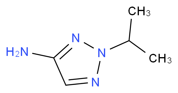 2-(propan-2-yl)-2H-1,2,3-triazol-4-amine_分子结构_CAS_959237-97-9