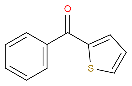 phenyl(thiophen-2-yl)methanone_分子结构_CAS_135-00-2)