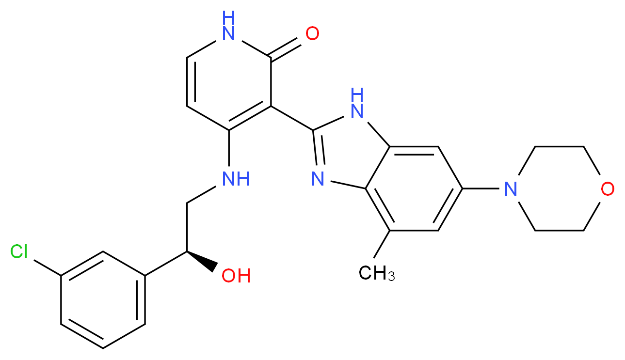 BMS-536924_分子结构_CAS_468740-43-4)