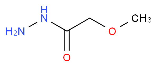 2-methoxyacetohydrazide_分子结构_CAS_20605-41-8