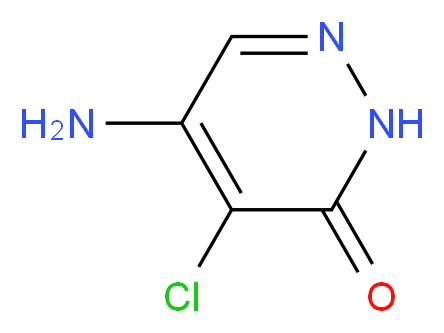 Desphenyl Chloridazon_分子结构_CAS_6339-19-1)