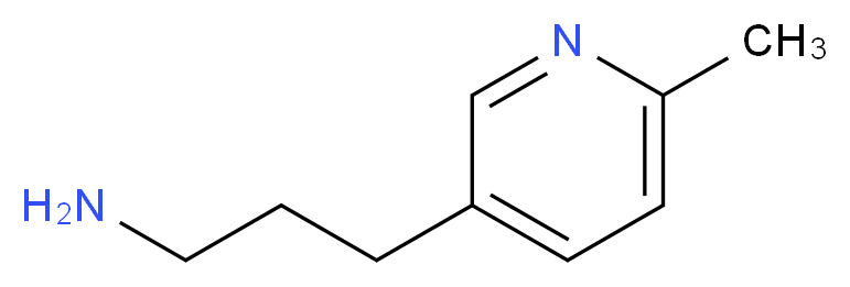 3-(6-methylpyridin-3-yl)propan-1-amine_分子结构_CAS_1060806-38-3)