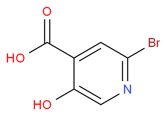 2-bromo-5-hydroxyisonicotinic acid_分子结构_CAS_1196156-65-6)