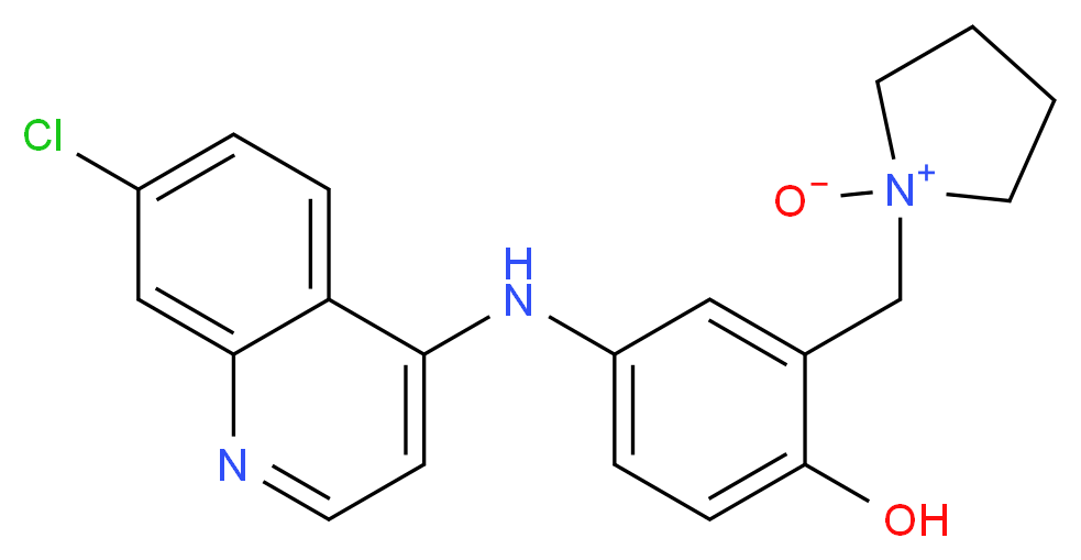 Amopyroquine N-Oxide_分子结构_CAS_172476-17-4)