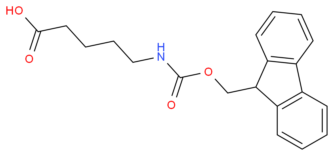 5-{[(9H-fluoren-9-ylmethoxy)carbonyl]amino}pentanoic acid_分子结构_CAS_123622-48-0