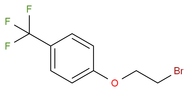 1-(2-bromoethoxy)-4-(trifluoromethyl)benzene_分子结构_CAS_)