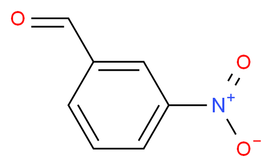 3-nitrobenzaldehyde_分子结构_CAS_99-61-6