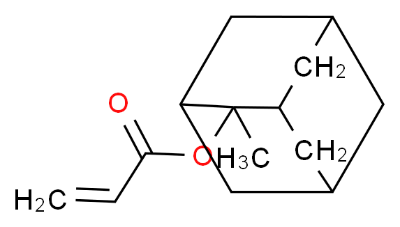 2-MethyladaMantan-2-yl acrylate_分子结构_CAS_249562-06-9)