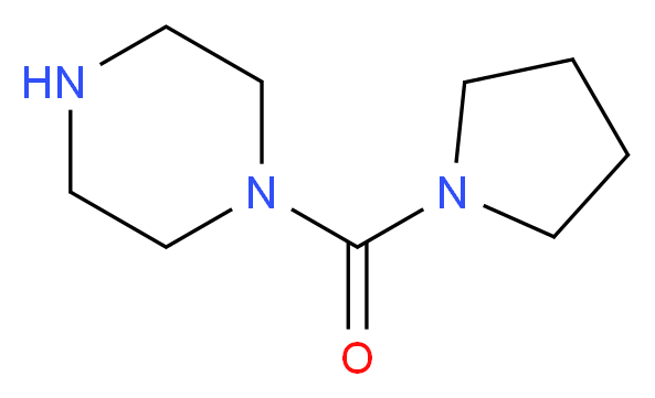 (Piperazin-1-yl)(pyrrolidin-1-yl)methanone_分子结构_CAS_73331-93-8)