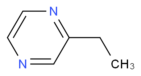 2-ethylpyrazine_分子结构_CAS_13925-00-3