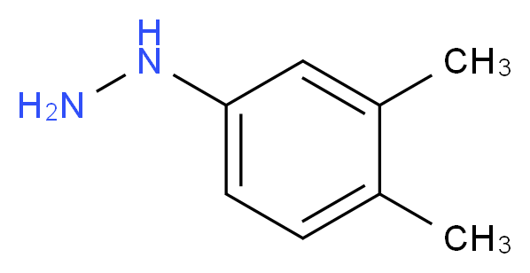 (3,4-Dimethylphenyl)hydrazine_分子结构_CAS_60481-51-8)