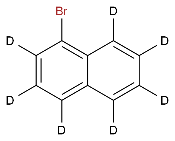 1-bromo(<sup>2</sup>H<sub>7</sub>)naphthalene_分子结构_CAS_37621-57-1