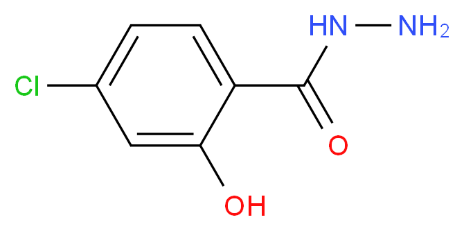 4-Chloro-2-hydroxybenzohydrazide_分子结构_CAS_65920-15-2)
