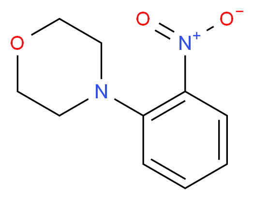 4-MORPHOLINO NITRO BENZENE_分子结构_CAS_5320-98-9)
