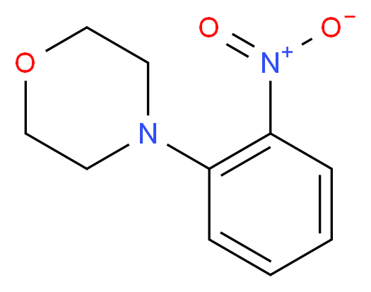 4-(2-Nitrophenyl)morpholine_分子结构_CAS_5320-98-9)