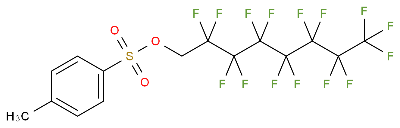 1H,1H-Perfluorooctyl 4-toluenesulphonate 97%_分子结构_CAS_)