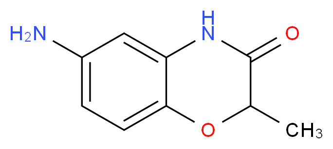 6-Amino-2-methyl-2H-1,4-benzoxazin-3(4H)-one_分子结构_CAS_105807-80-5)