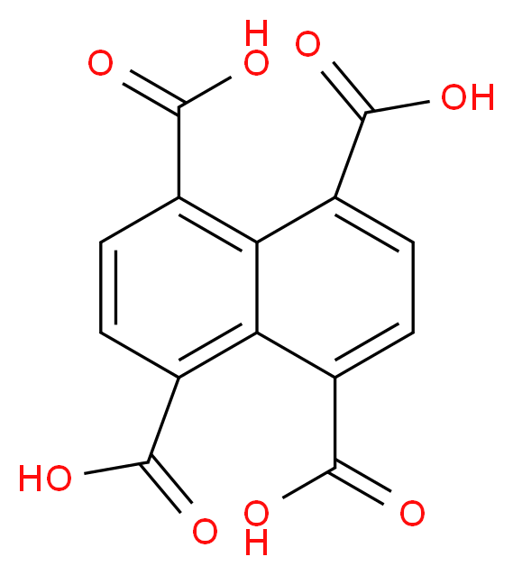 naphthalene-1,4,5,8-tetracarboxylic acid_分子结构_CAS_128-97-2