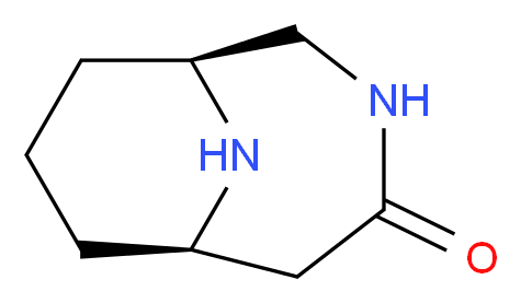 (1S,6R)-3,10-diazabicyclo[4.3.1]decan-4-one_分子结构_CAS_1208711-11-8