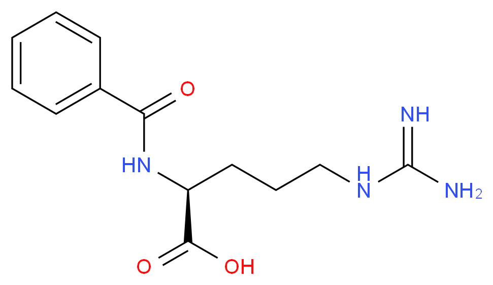 BENZOYL-L-ARGININE_分子结构_CAS_154-92-7)