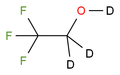 trifluoro(<sup>2</sup>H<sub>2</sub>)ethan-1-(<sup>2</sup>H)ol_分子结构_CAS_77253-67-9