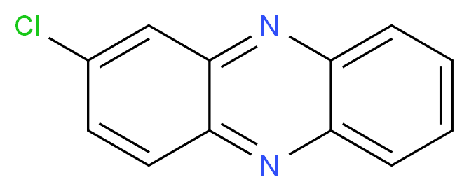 2-chlorophenazine_分子结构_CAS_1137-69-5