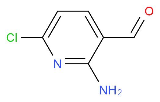2-amino-6-chloronicotinaldehyde_分子结构_CAS_58584-61-5)