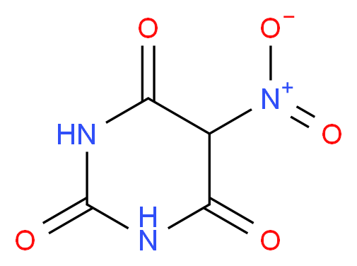 5-Nitropyrimidine-2,4,6(1H,3H,5H)-trione_分子结构_CAS_480-68-2)