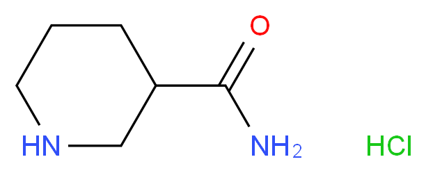 3-Piperidinecarboxamide hydrochloride_分子结构_CAS_828300-58-9)