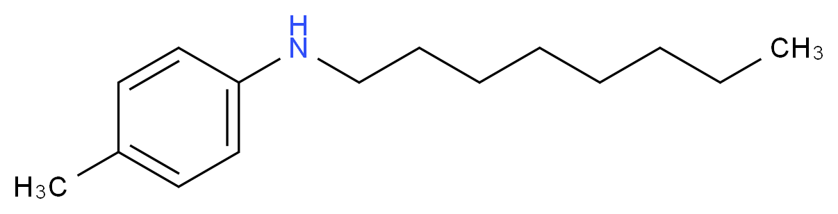N-(4-Methylphenyl)-N-octylamine_分子结构_CAS_)