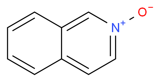 isoquinolin-2-ium-2-olate_分子结构_CAS_1532-72-5