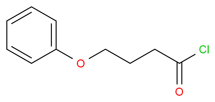 4-phenoxybutanoyl chloride_分子结构_CAS_5139-89-9