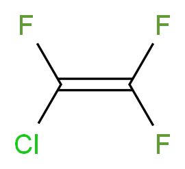 Chlorotrifluoroethylene (FC-1113) 99%_分子结构_CAS_79-38-9)