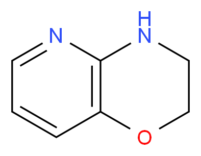 3,4-Dihydro-2H-pyrido[3,2-b][1,4]oxazine_分子结构_CAS_20348-23-6)