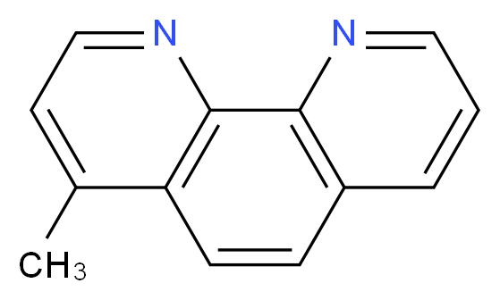 4-methyl-1,10-phenanthroline_分子结构_CAS_31301-28-7