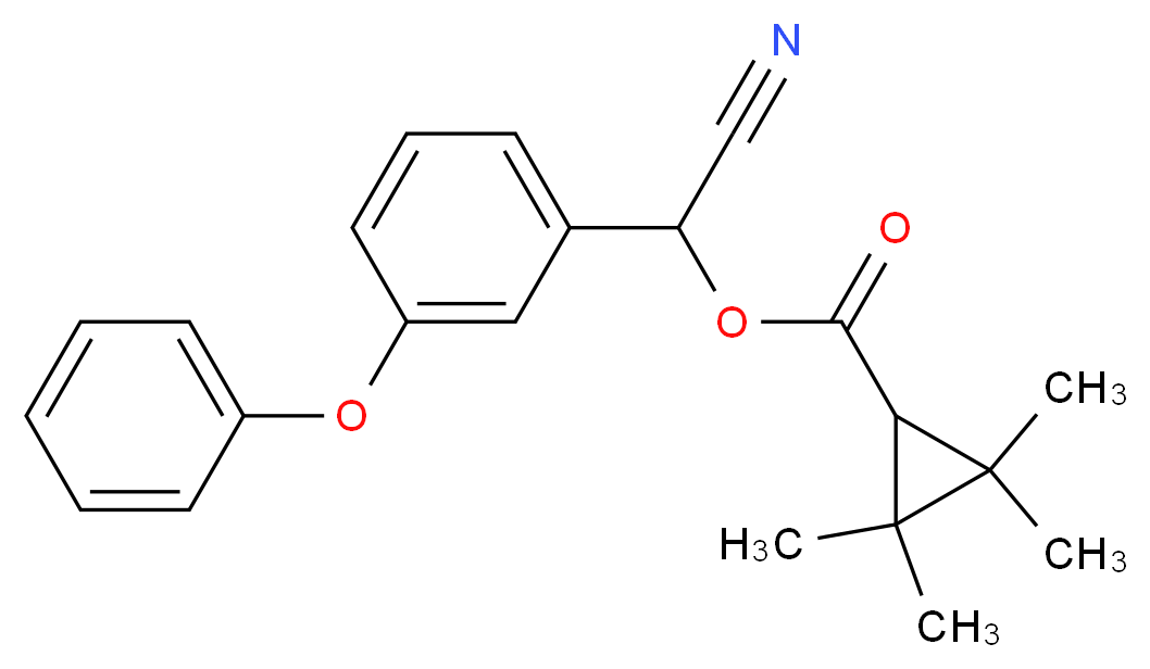 甲氰菊酯_分子结构_CAS_39515-41-8)