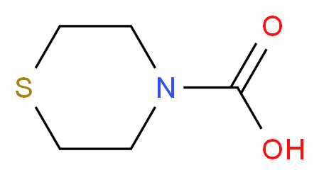 thiomorpholine-4-carboxylic acid_分子结构_CAS_20960-92-3