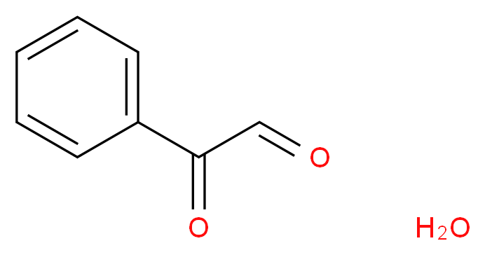 苯乙二醛 一水合物_分子结构_CAS_1074-12-0)