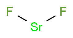 difluorostrontium_分子结构_CAS_7783-48-4