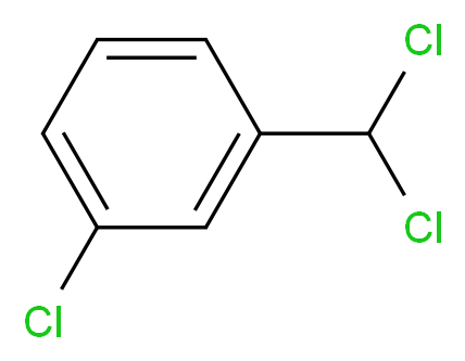 1-chloro-3-(dichloromethyl)benzene_分子结构_CAS_15145-69-4