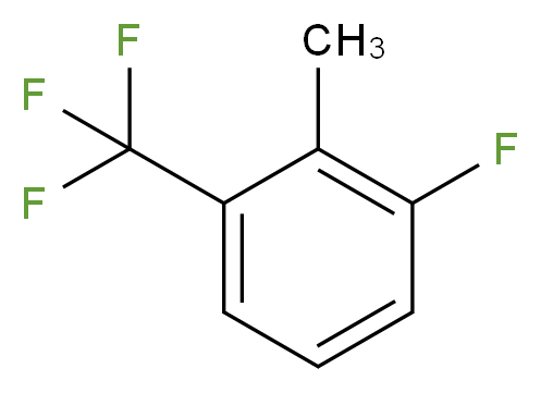 3-Fluoro-2-methylbenzotrifluoride_分子结构_CAS_910911-43-2)