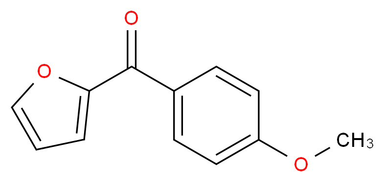 2-(4-methoxybenzoyl)furan_分子结构_CAS_15970-74-8