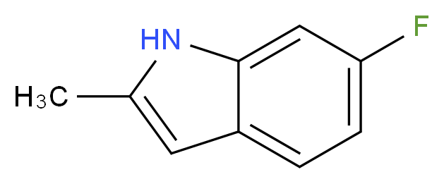 6-Fluoro-2-methyl-1H-indole_分子结构_CAS_40311-13-5)