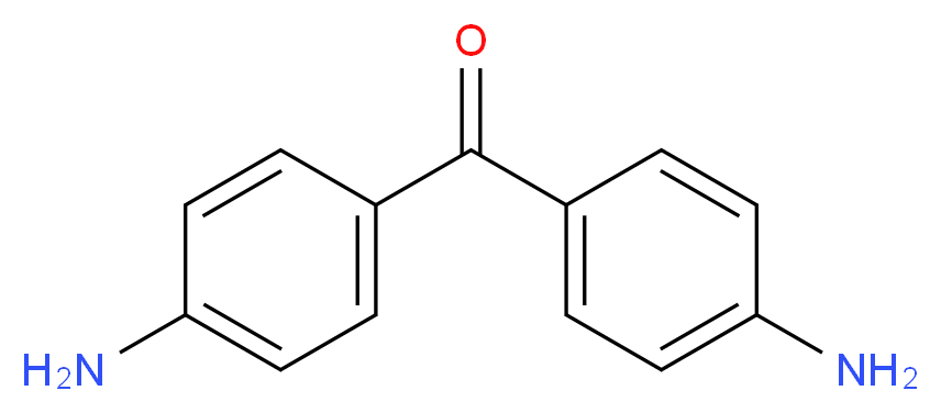 4,4′-二氨基二苯甲酮_分子结构_CAS_611-98-3)