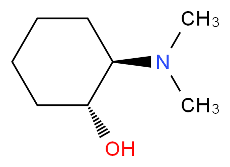 rac-(1R,2R)-2-(dimethylamino)cyclohexanol_分子结构_CAS_15910-74-4)