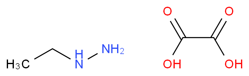 乙肼 草酸酯_分子结构_CAS_6629-60-3)